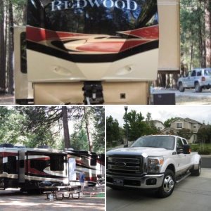 Maggie's 2013 RW36RL  & 2011 Ford 350 Dually 4X2