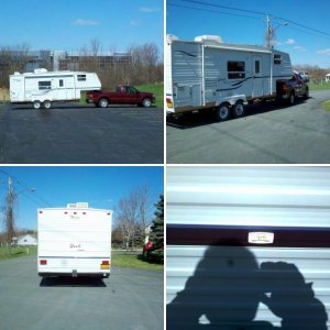 Our Jayco Qwest 5th Wheel and F150