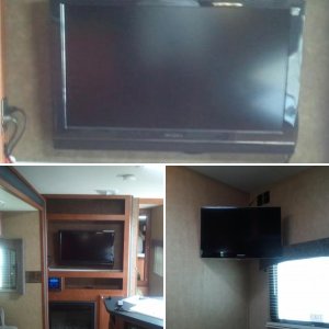 tvs mounted