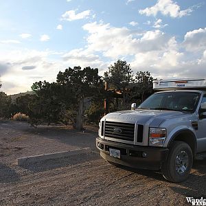 Campground at Berlin Ichthyosaur State Park, Nevada