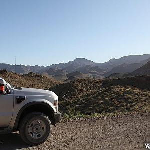 The road to Oatman, Arizona