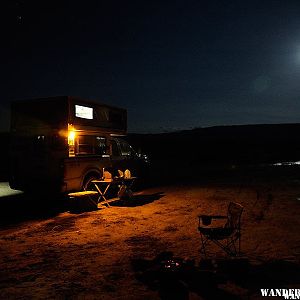 Nighttime at Trego Hot Springs