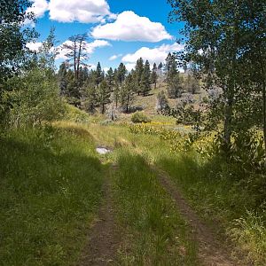 Hike above Blue Lake Campground - Modoc National Forest