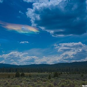 Sky above Eagle Lake