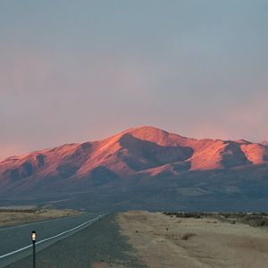 Sunset along US 95 north of Winnemucca