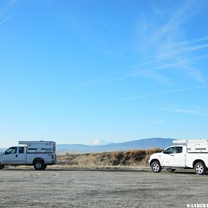 Campers at Lower Klamath NWR.