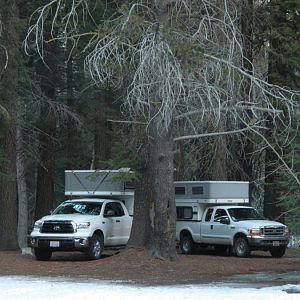 Camp at Annie Creek.