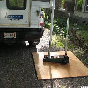 loading camper