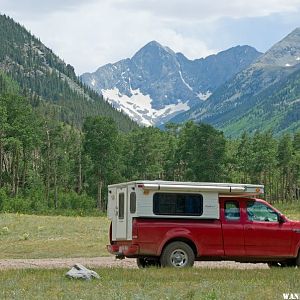 All Terrain Camper and Blanca Peak