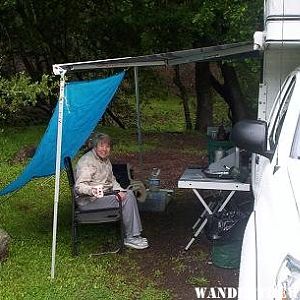 Leisure time At Sugarloaf In rain