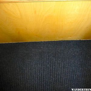 carpet rear edge