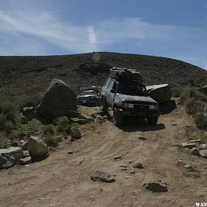 Don't follow the guy with the Land Cruiser.