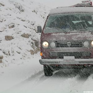 Death Valley Snow