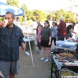 Jason cooking