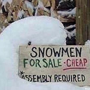 Snow Men For Sale