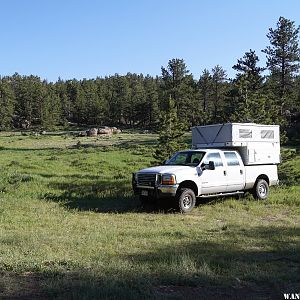 Camping at Red Feather Lakes, Colorado 7/4/17