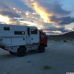 XPCube at Eureka Dunes, Death Valley