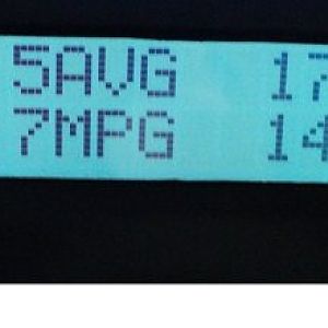 Scan Gauge II Avg Gas Mileage WTW