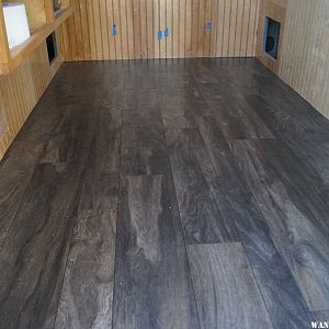 New vinyl flooring