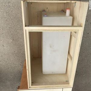 Water tank seat box