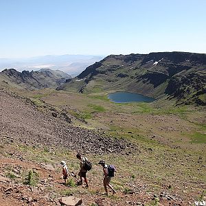 Hiking to Wildhorse Lake