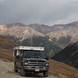 Dick on Cinnamon Pass