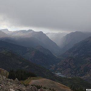 Looking towards Cinnamon Pass