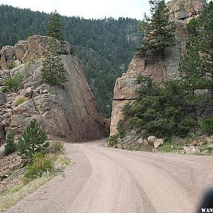 Phantom Canyon road