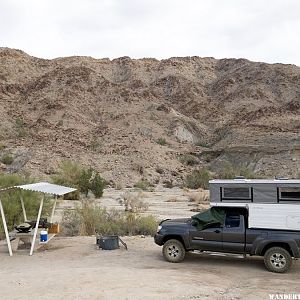 Chuckwalla Mountain Camp near Desert Center CA