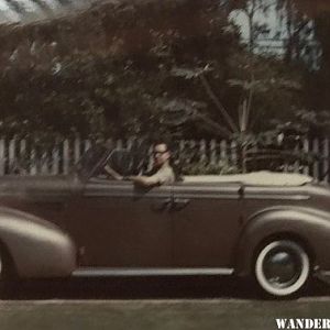 1939 Buick Phaeton - with Jim at the wheel age 19 in 1963