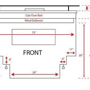 Bobcat Front Measurements