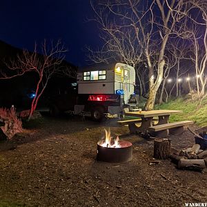 Nighttime on the Deschutes