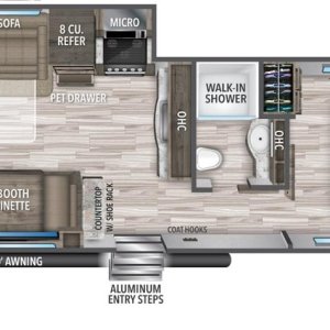 297QB floorplan