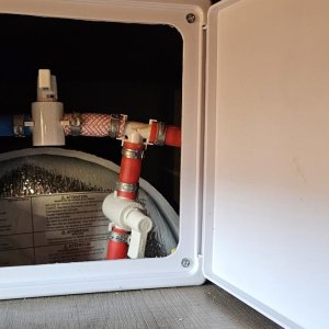 Easier access to hot water bypass valves