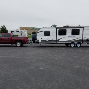 MY FIRST TT    GOT IT IN OCTOBER OF LAST YEAR AFTER THE RV SHOW IN HERSHEY PA.   TOWED MY WITH 2013 CHEVY SILVERADO Z71.  NOW I HAVE A 2017 FORD 150 X