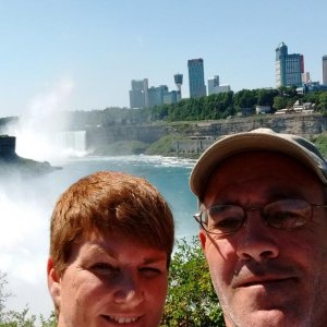 The Wife and I @ Niagara falls