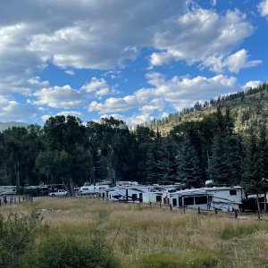 Road Runner Campground is huge, very well run, beautiful and quiet.