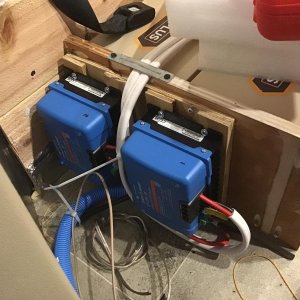 Charging 24 volts to battery bank from 400 amp alternator