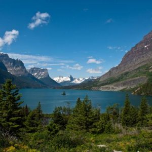 Wild Go0ose Island, Glacier National Park, MT