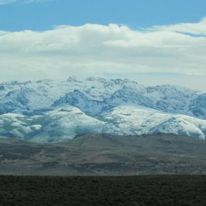 Mountains Overlooking Wells NV