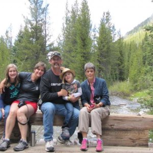 Rest stop at Coolidge Ghost Town, Montana.