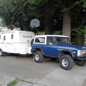 74 Bronco as a tow vehicle, NOT