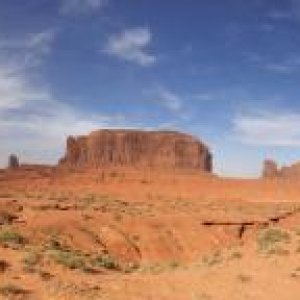 Panorama again from Monument Valley