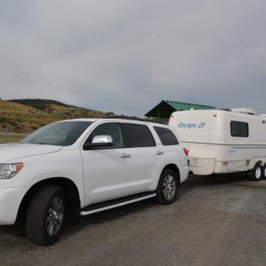 spent the first night at a rest area on Hwy 80, Nv.