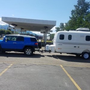 Picking up my new camper - Sumas WA.