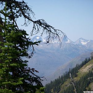 Mountains in Glacier National Park