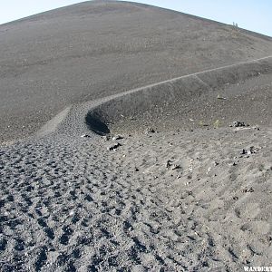 Trail up Cinder Cone