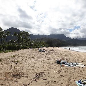 Beach at Hanalei