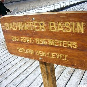 Welcome to the Badwater Basin