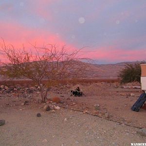 One of my favorite pictures - taken at Panamint Springs Resort